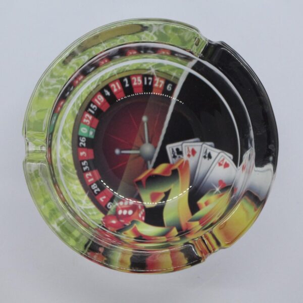 CAM KÜLLÜK KUMAR POKER TEMALI HEDİYELİK 8CM -3