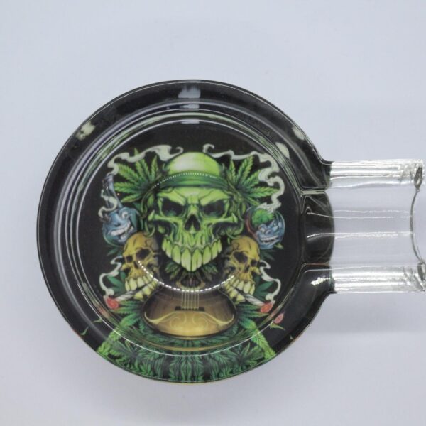 CAM KÜLLÜK KURUKAFA TEMALI HEDİYELİK 11CM -6