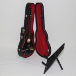 ÇANTALI DEKORATİF GİTAR 25CM PINK FLOYD AYAKLI STANDLI