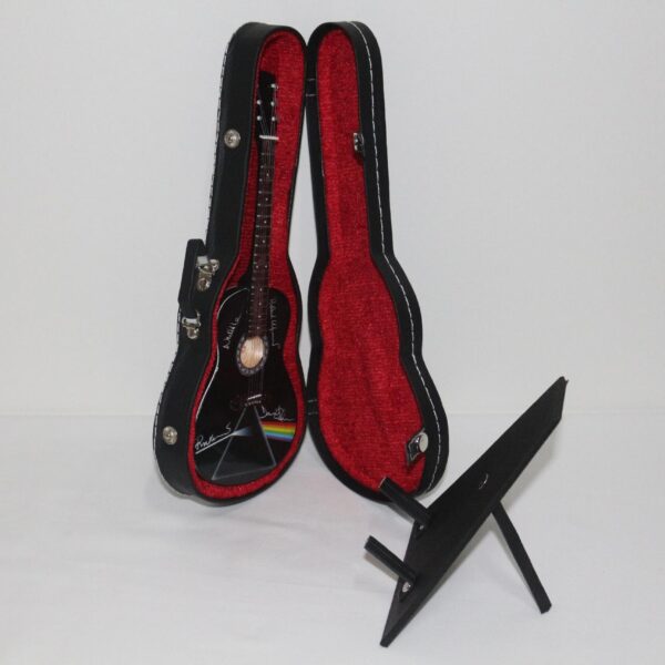 ÇANTALI DEKORATİF GİTAR 25CM PINK FLOYD AYAKLI STANDLI