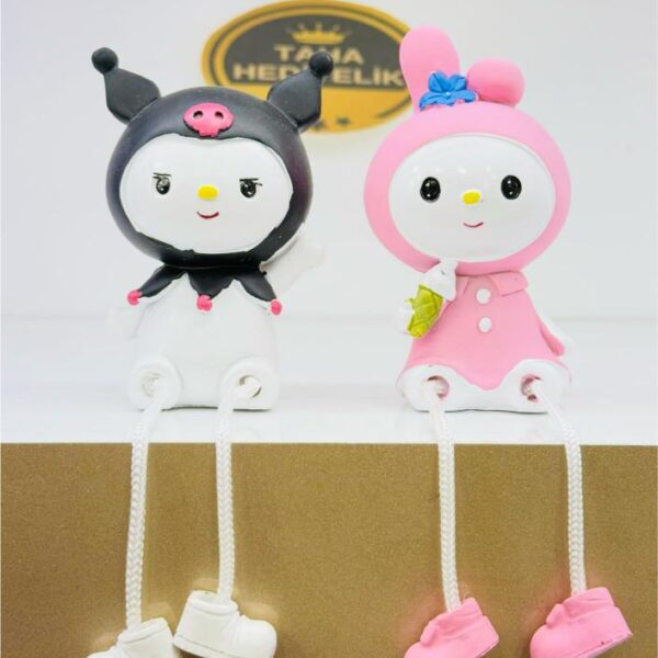 HEDİYELİK İKİLİ BIBLO KUROMİ