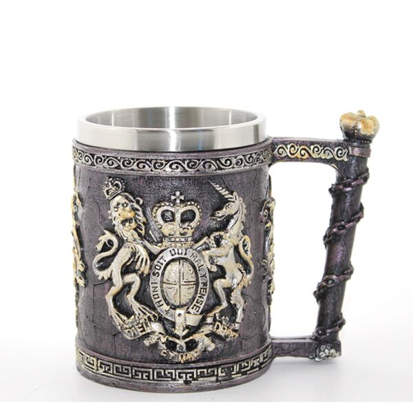 KUPA BARDAK MAYMUN VE BOYNUZLU AT PASLANMAZ ÇELİK