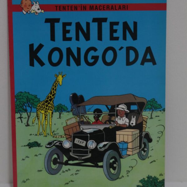 KİTAP TENTEN'İN MACERALARI - TENTEN KONGO'DA