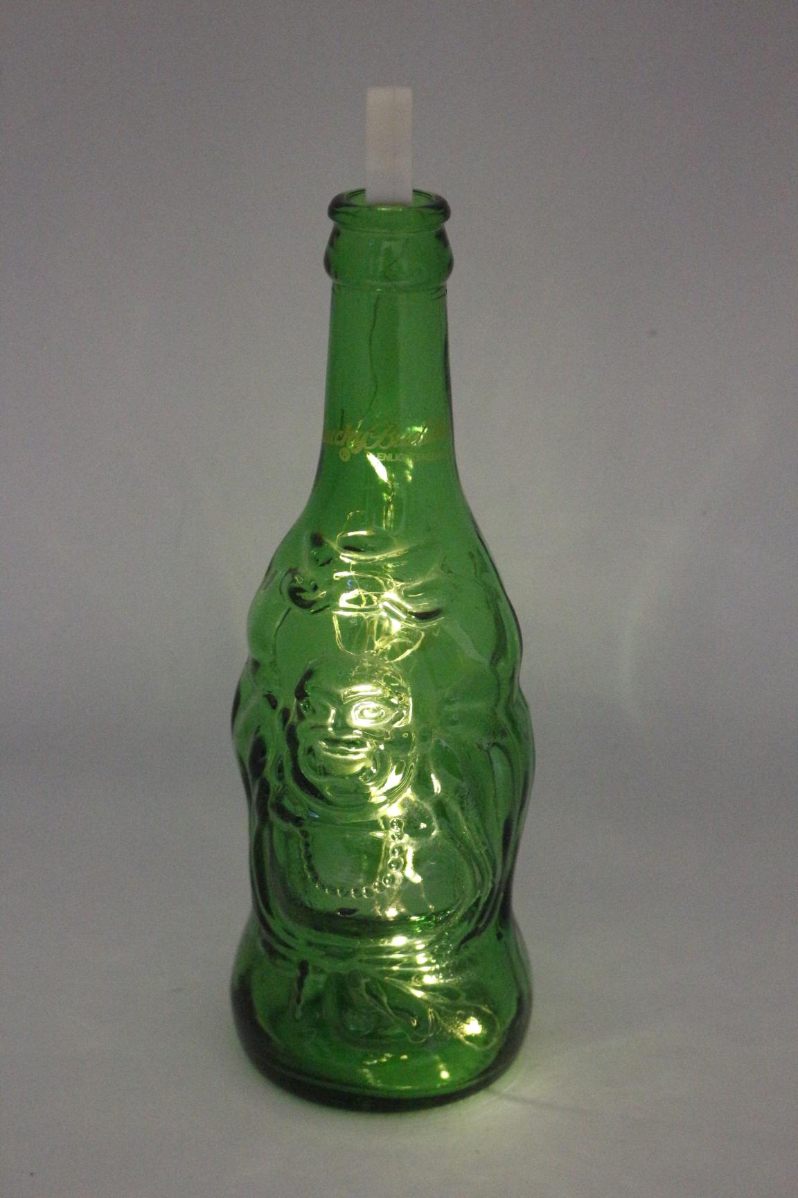 LED IŞIKLI BİRA ŞİŞESİ- LUCKY BUDHA - ÇİN1