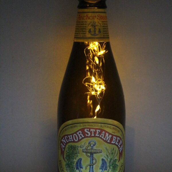 LED IŞIKLI BİRA ŞİŞESİ - ANCHOR STEAM BEER _ABD