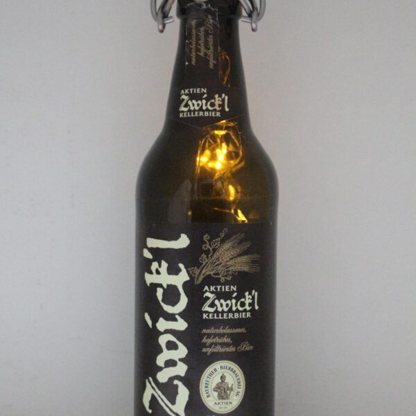 LED IŞIKLI BİRA ŞİŞESİ- Aktien Zwick’l Kellerbier- ALMANYA