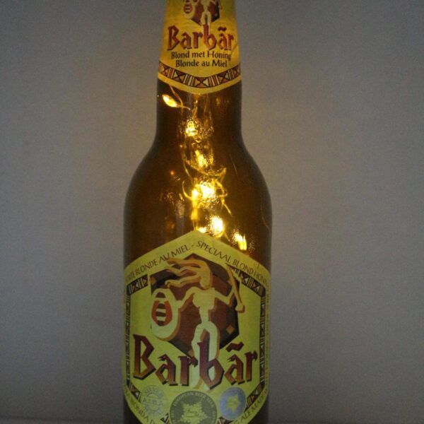 LED IŞIKLI BİRA ŞİŞESİ - BARBAR_ BELÇİKA