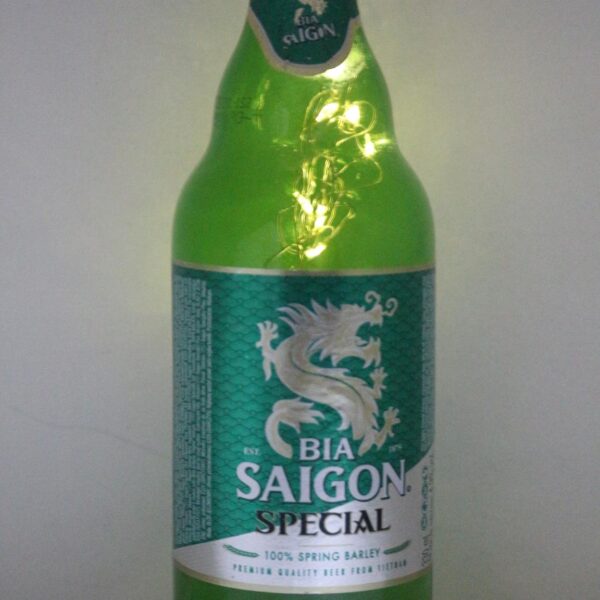 LED IŞIKLI BİRA ŞİŞESİ - BIA SAIGON _ VIETNAM