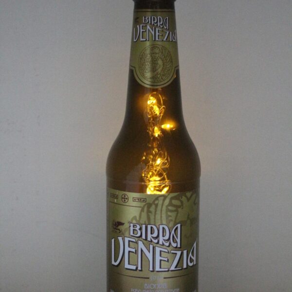LED IŞIKLI BİRA ŞİŞESİ - BIRRA VENEZIA _ İTALYA