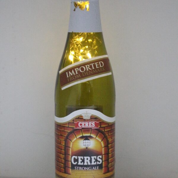 LED IŞIKLI BİRA ŞİŞESİ - CERES _ İTALYA