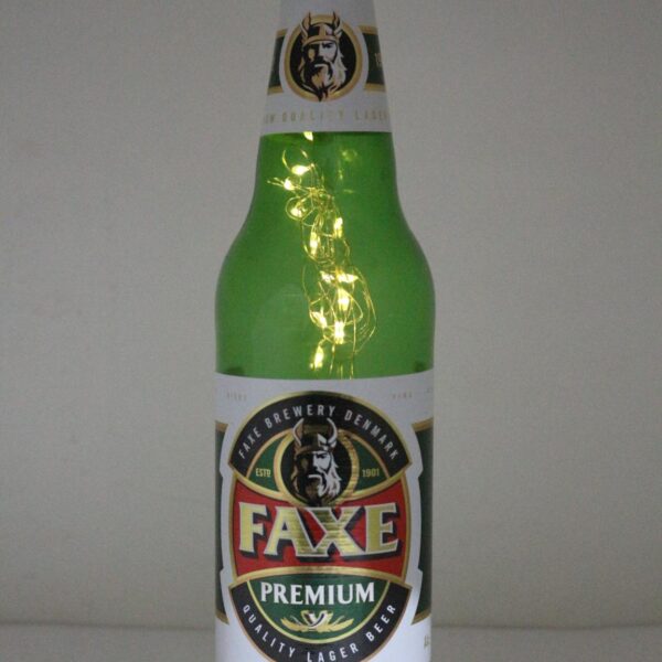 LED IŞIKLI BİRA ŞİŞESİ - FAXE - DANİMARKA