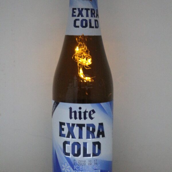 LED IŞIKLI BİRA ŞİŞESİ - HITE _GÜNEY KORE