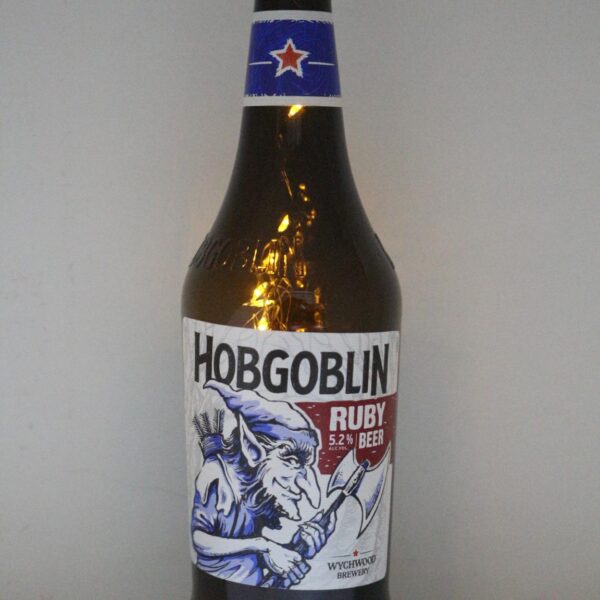 LED IŞIKLI BİRA ŞİŞESİ - HOBGOBLIN - İNGİLTERE