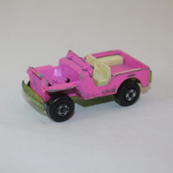 MATCHBOX ANTİKA NO2 JEEP HOT ROD 1971 PEMBE