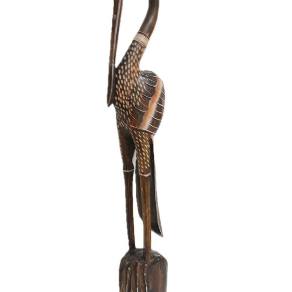 DEKORATİF BÜYÜK FLAMINGO 100CM ALBIZIA WOOD