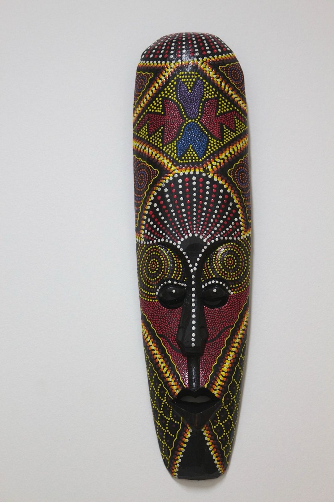 WhatsApp Görsel 2025-09-23 saat 17.28.52_a004cf0d AHŞAP OTANTİK MASK KIRMIZI 50CM ALBIZIA WOOD - Görsel 1