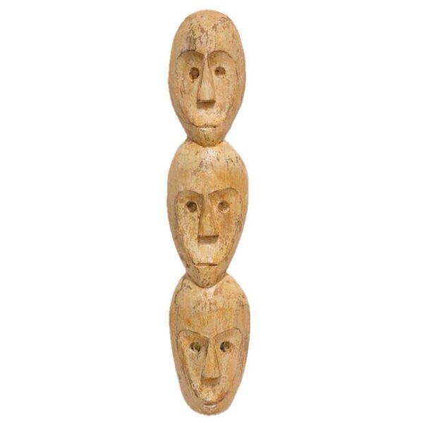 AHŞAP DEKORATİF 3 LÜ MASK 60 CM ALBIZIA WOOD